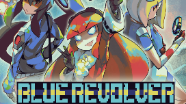 BLUE REVOLVER